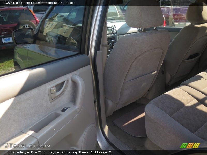 Sand Beige / Beige 2007 Kia Sorento LX 4WD