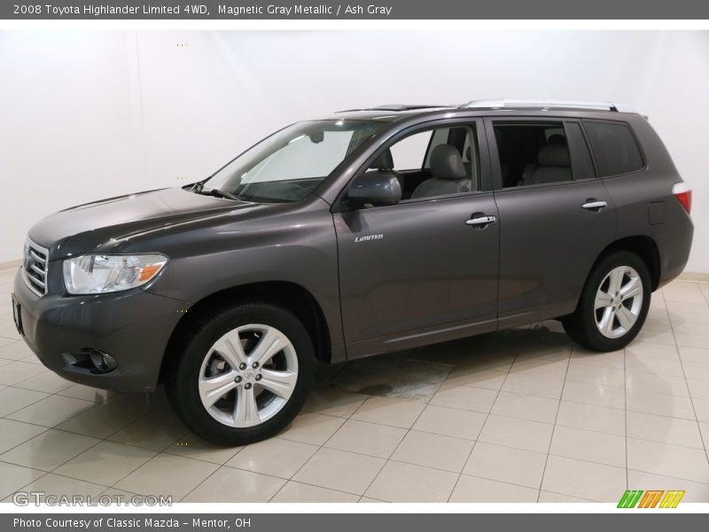 Magnetic Gray Metallic / Ash Gray 2008 Toyota Highlander Limited 4WD
