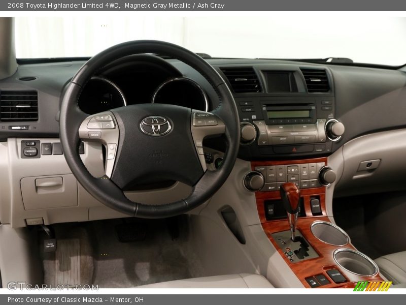 Magnetic Gray Metallic / Ash Gray 2008 Toyota Highlander Limited 4WD