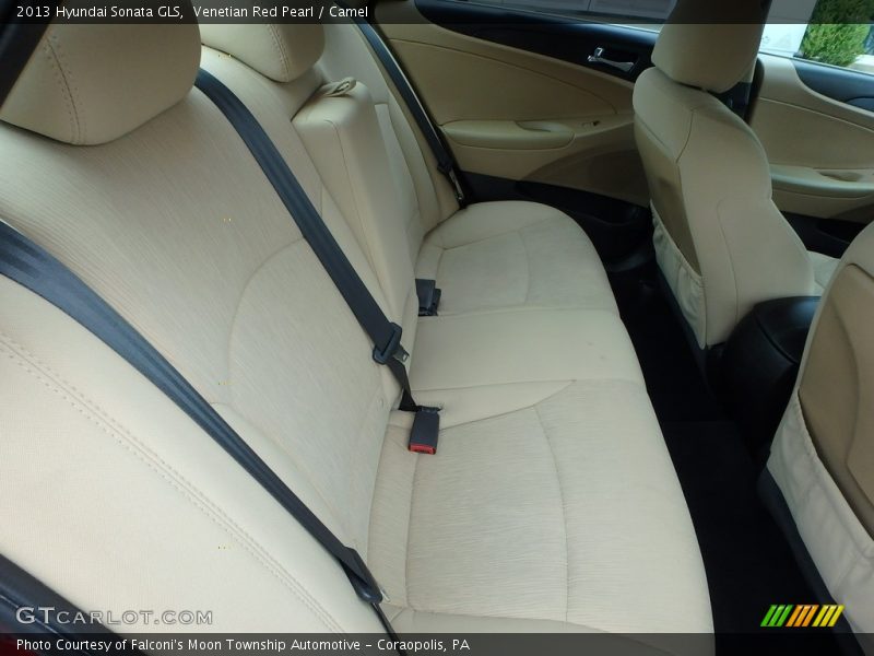 Venetian Red Pearl / Camel 2013 Hyundai Sonata GLS