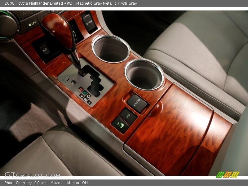 Magnetic Gray Metallic / Ash Gray 2008 Toyota Highlander Limited 4WD