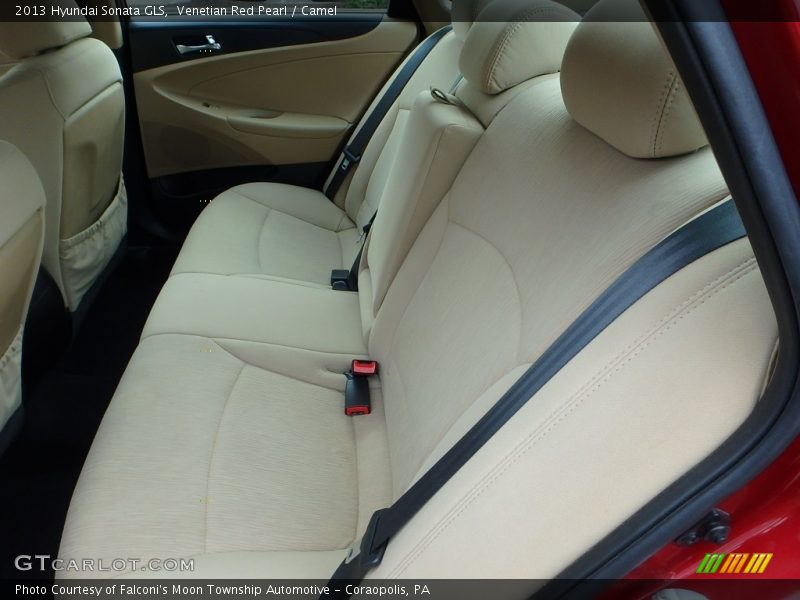 Venetian Red Pearl / Camel 2013 Hyundai Sonata GLS