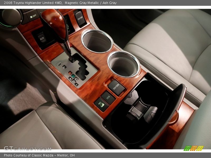 Magnetic Gray Metallic / Ash Gray 2008 Toyota Highlander Limited 4WD