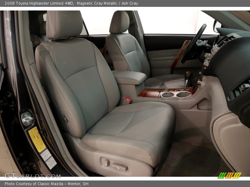 Magnetic Gray Metallic / Ash Gray 2008 Toyota Highlander Limited 4WD