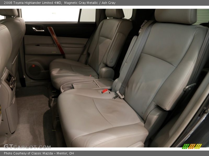 Magnetic Gray Metallic / Ash Gray 2008 Toyota Highlander Limited 4WD
