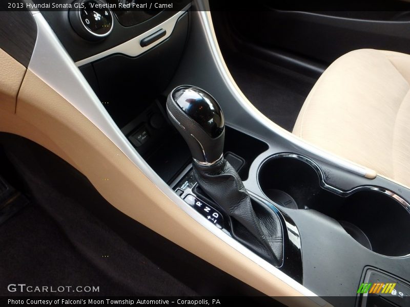 Venetian Red Pearl / Camel 2013 Hyundai Sonata GLS