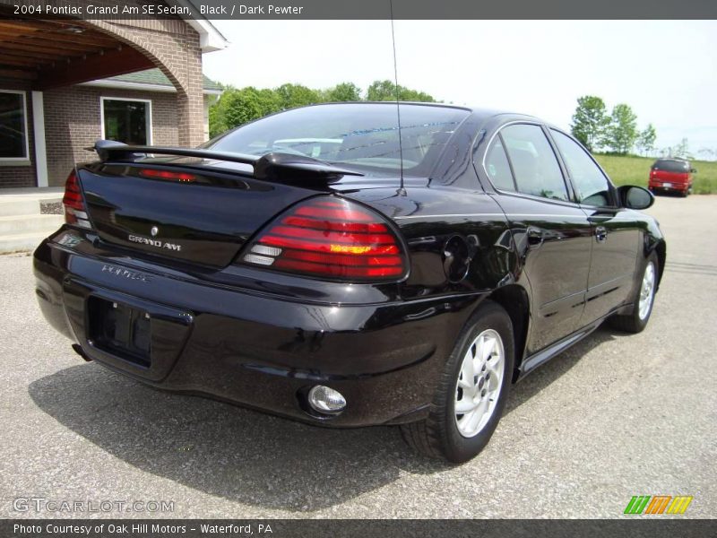 Black / Dark Pewter 2004 Pontiac Grand Am SE Sedan