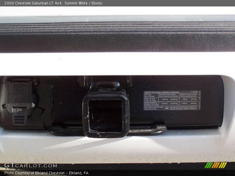 Summit White / Ebony 2009 Chevrolet Suburban LT 4x4