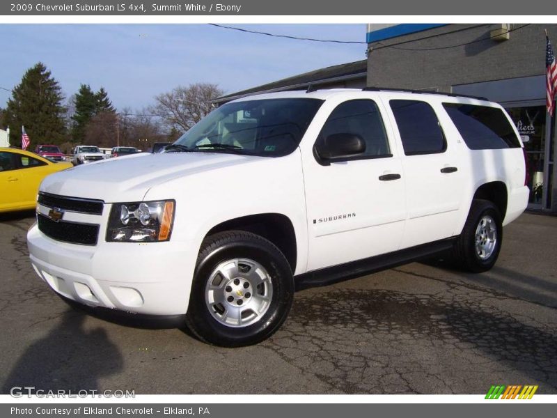 Summit White / Ebony 2009 Chevrolet Suburban LS 4x4