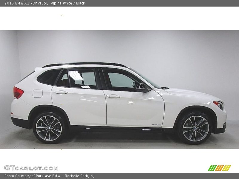 Alpine White / Black 2015 BMW X1 xDrive35i