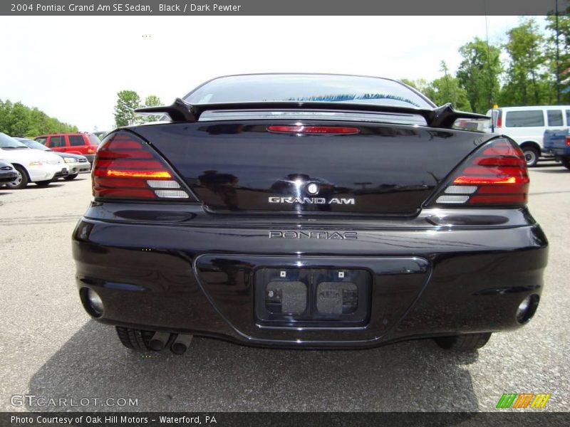 Black / Dark Pewter 2004 Pontiac Grand Am SE Sedan