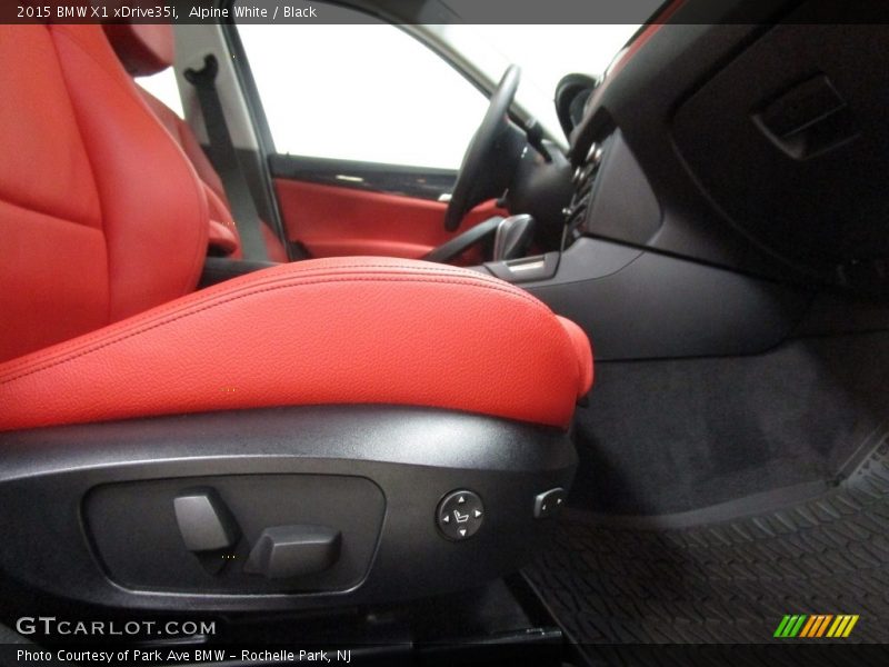 Alpine White / Black 2015 BMW X1 xDrive35i