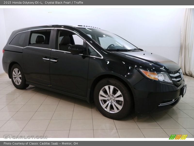 Crystal Black Pearl / Truffle 2015 Honda Odyssey EX-L