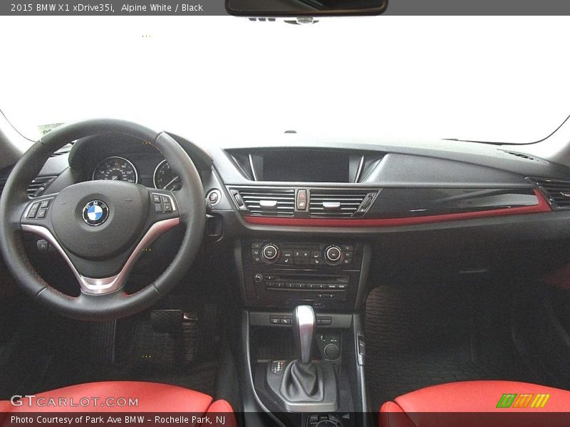 Alpine White / Black 2015 BMW X1 xDrive35i