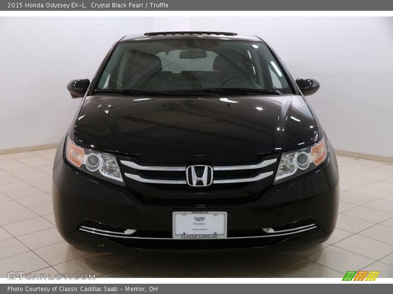Crystal Black Pearl / Truffle 2015 Honda Odyssey EX-L