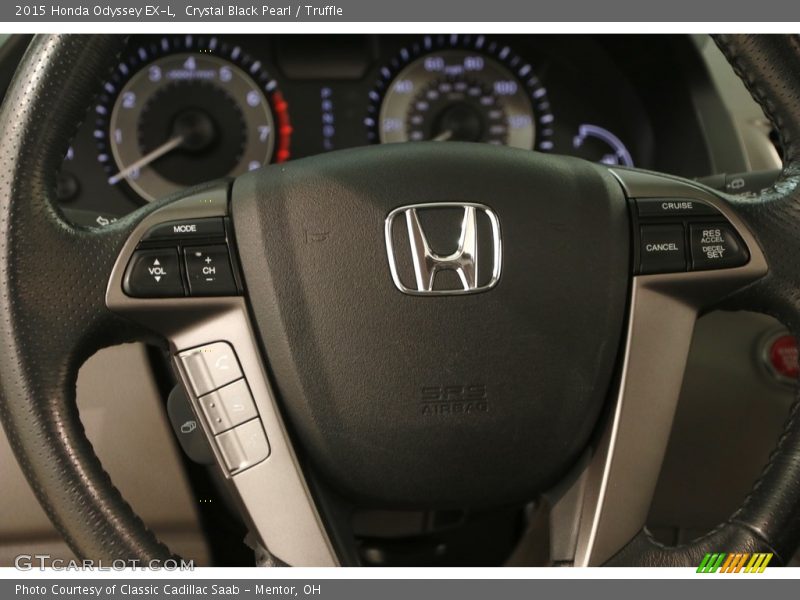 Crystal Black Pearl / Truffle 2015 Honda Odyssey EX-L