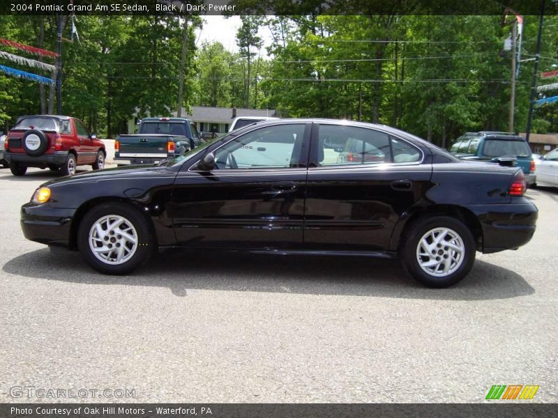 Black / Dark Pewter 2004 Pontiac Grand Am SE Sedan