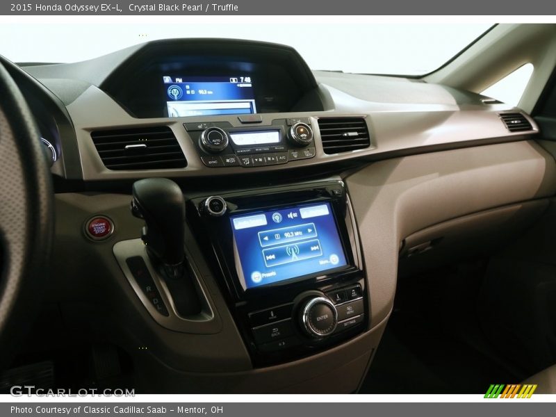 Crystal Black Pearl / Truffle 2015 Honda Odyssey EX-L