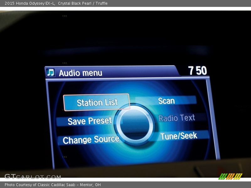 Crystal Black Pearl / Truffle 2015 Honda Odyssey EX-L