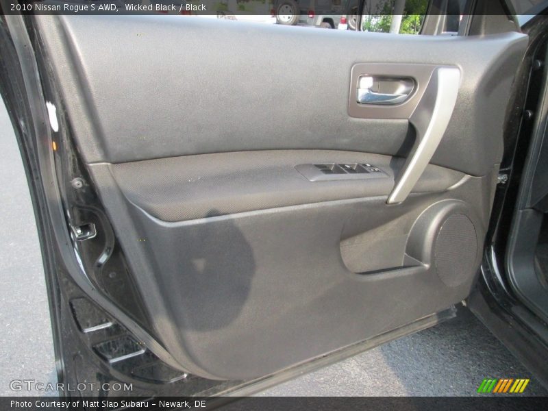 Wicked Black / Black 2010 Nissan Rogue S AWD