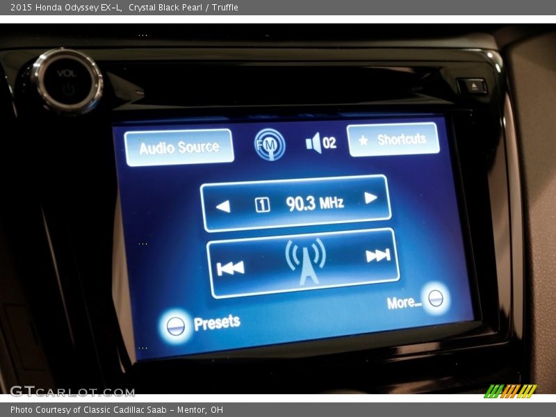 Crystal Black Pearl / Truffle 2015 Honda Odyssey EX-L