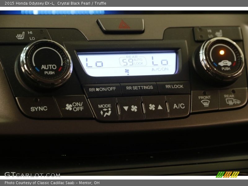 Crystal Black Pearl / Truffle 2015 Honda Odyssey EX-L