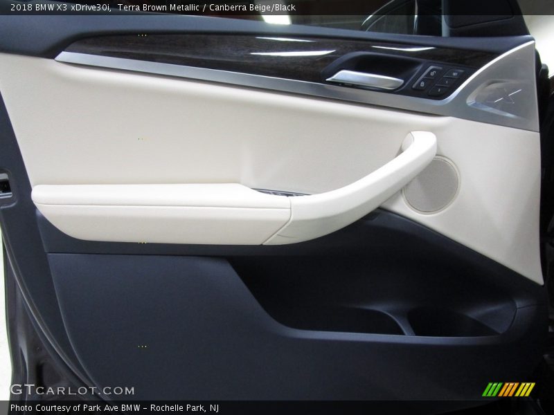 Terra Brown Metallic / Canberra Beige/Black 2018 BMW X3 xDrive30i