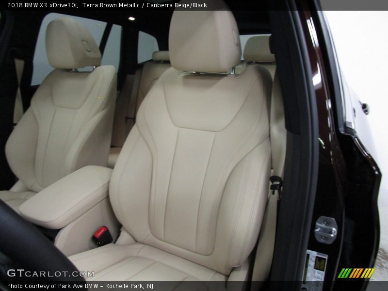 Terra Brown Metallic / Canberra Beige/Black 2018 BMW X3 xDrive30i