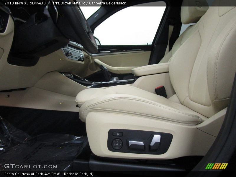 Terra Brown Metallic / Canberra Beige/Black 2018 BMW X3 xDrive30i