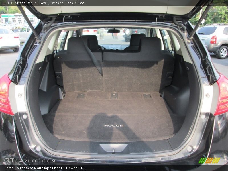 Wicked Black / Black 2010 Nissan Rogue S AWD