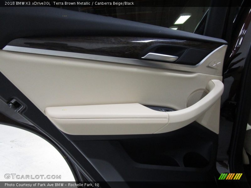 Terra Brown Metallic / Canberra Beige/Black 2018 BMW X3 xDrive30i
