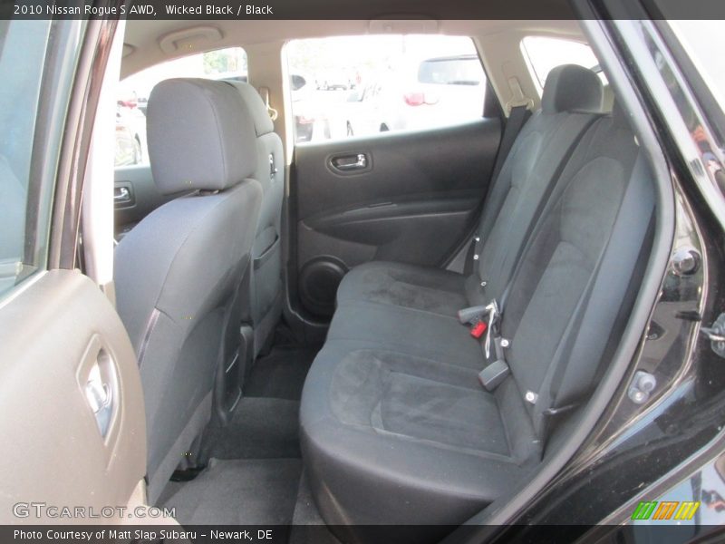 Wicked Black / Black 2010 Nissan Rogue S AWD
