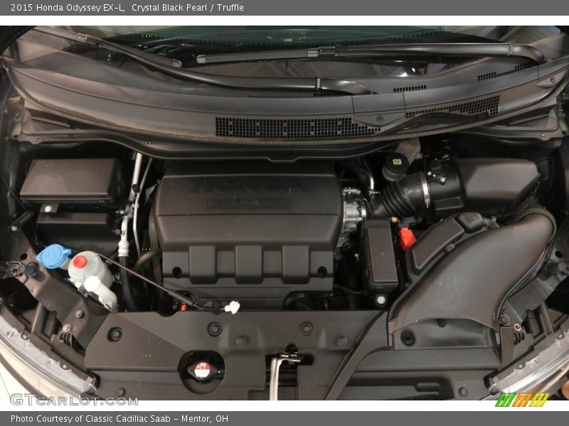 Crystal Black Pearl / Truffle 2015 Honda Odyssey EX-L