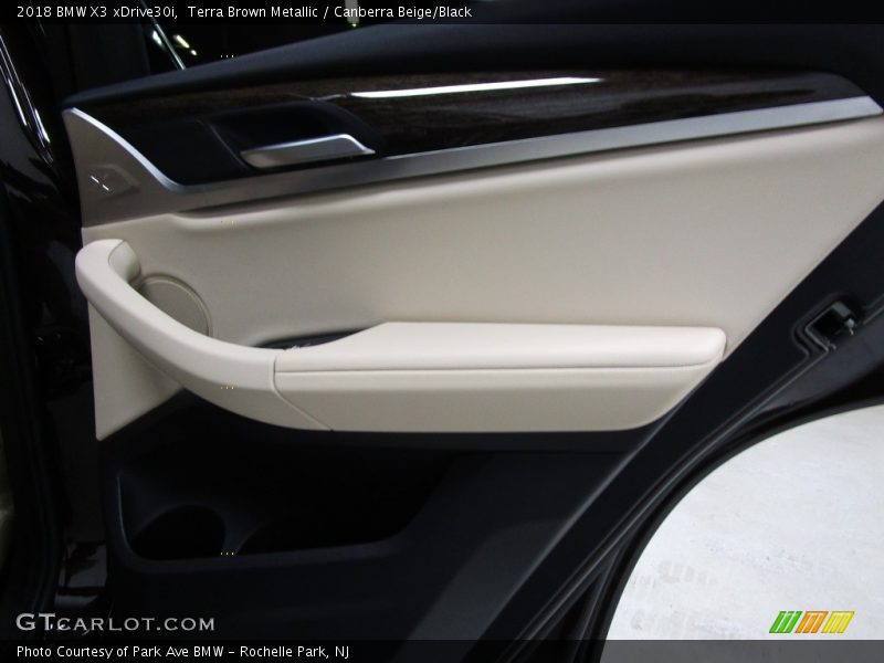 Terra Brown Metallic / Canberra Beige/Black 2018 BMW X3 xDrive30i