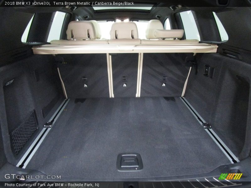 Terra Brown Metallic / Canberra Beige/Black 2018 BMW X3 xDrive30i