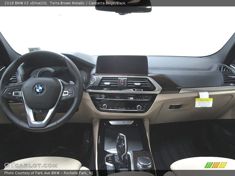Terra Brown Metallic / Canberra Beige/Black 2018 BMW X3 xDrive30i