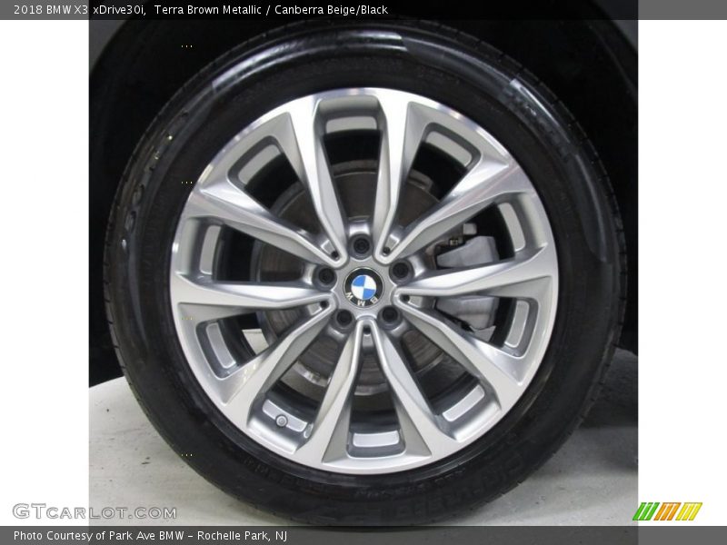 Terra Brown Metallic / Canberra Beige/Black 2018 BMW X3 xDrive30i