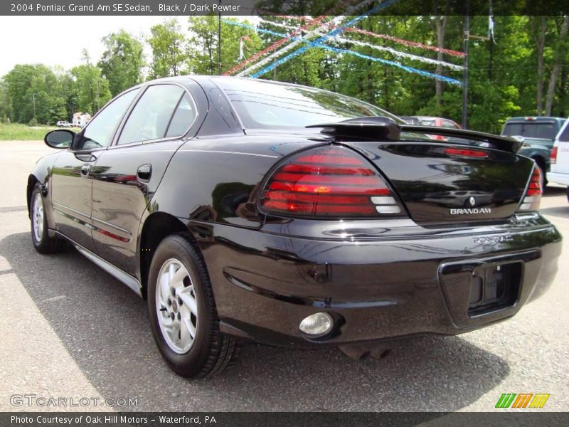 Black / Dark Pewter 2004 Pontiac Grand Am SE Sedan