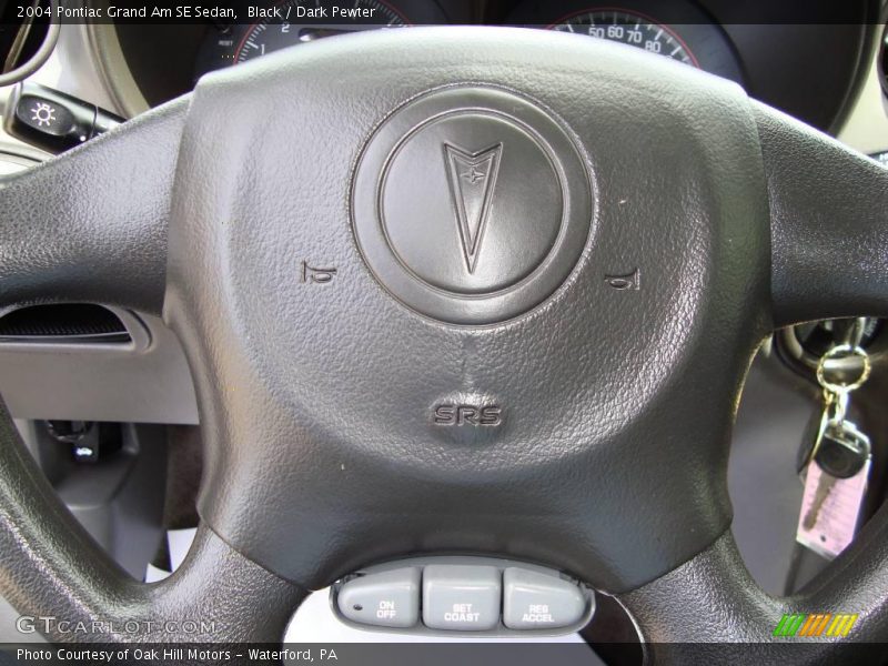 Black / Dark Pewter 2004 Pontiac Grand Am SE Sedan