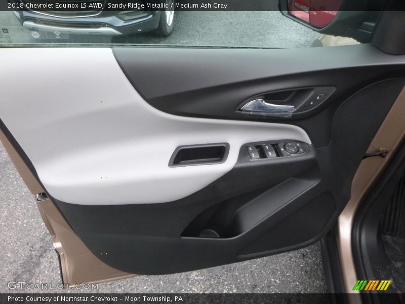 Sandy Ridge Metallic / Medium Ash Gray 2018 Chevrolet Equinox LS AWD