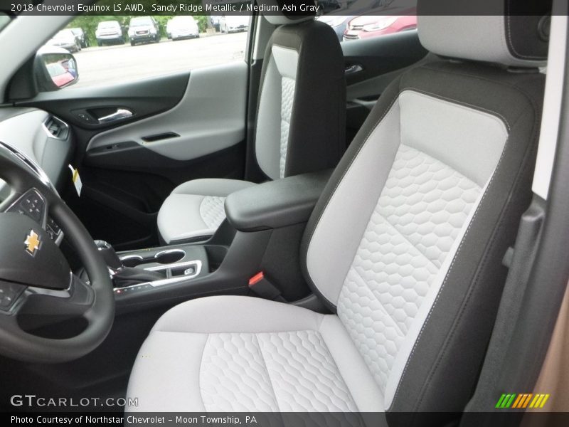 Sandy Ridge Metallic / Medium Ash Gray 2018 Chevrolet Equinox LS AWD