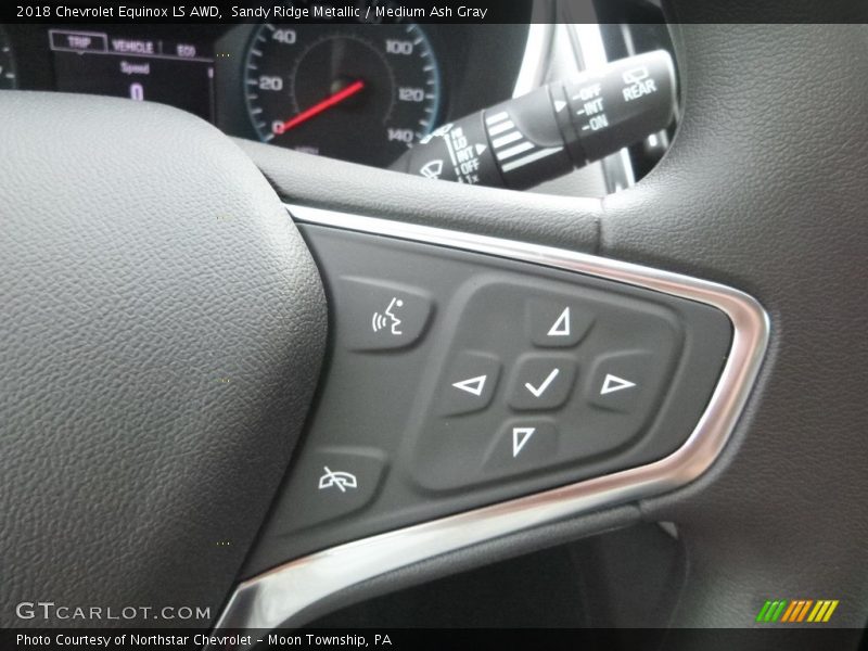 Sandy Ridge Metallic / Medium Ash Gray 2018 Chevrolet Equinox LS AWD