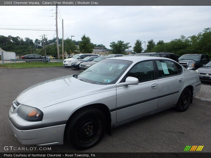 Galaxy Silver Metallic / Medium Gray 2003 Chevrolet Impala