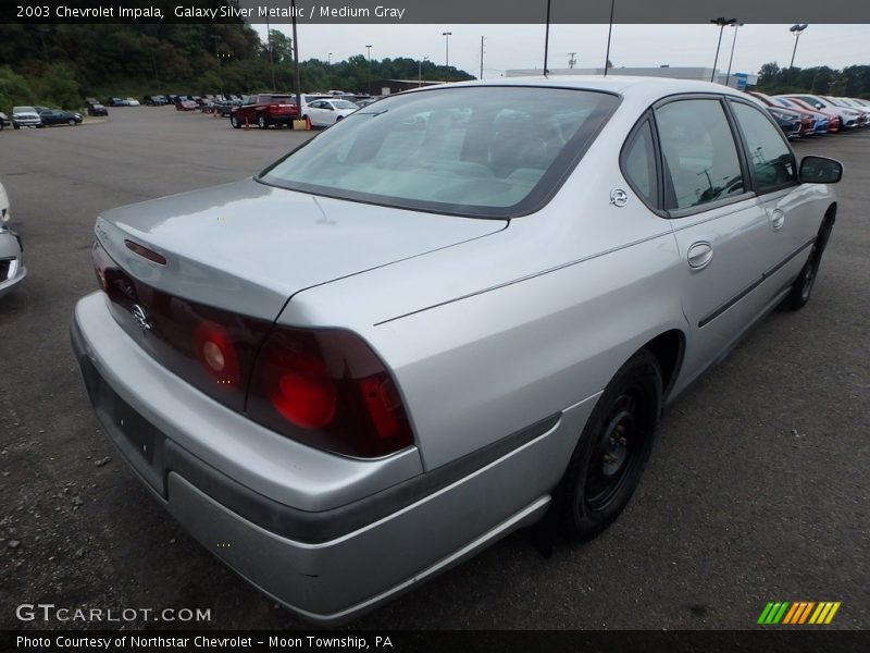 Galaxy Silver Metallic / Medium Gray 2003 Chevrolet Impala