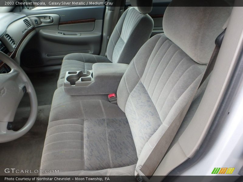 Galaxy Silver Metallic / Medium Gray 2003 Chevrolet Impala