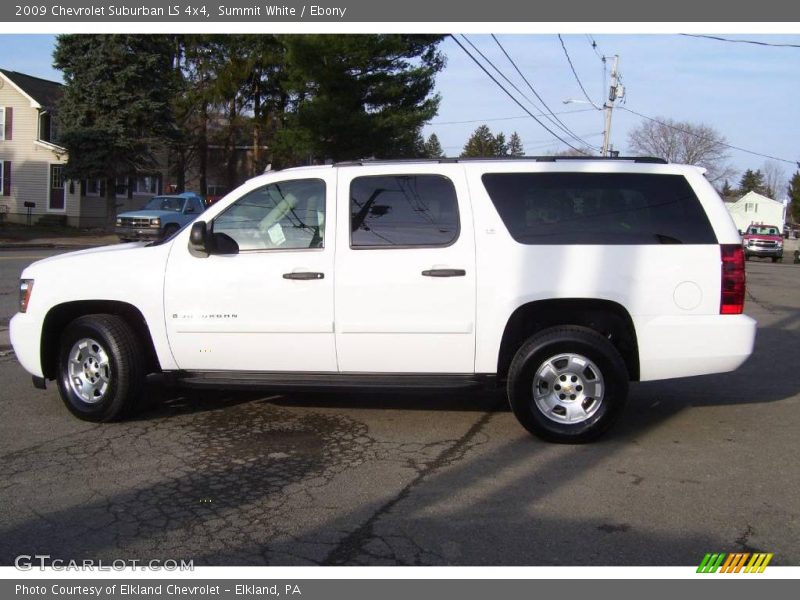 Summit White / Ebony 2009 Chevrolet Suburban LS 4x4