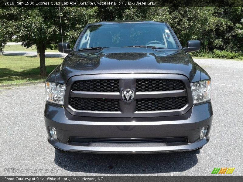 Granite Crystal Metallic / Black/Diesel Gray 2018 Ram 1500 Express Quad Cab 4x4