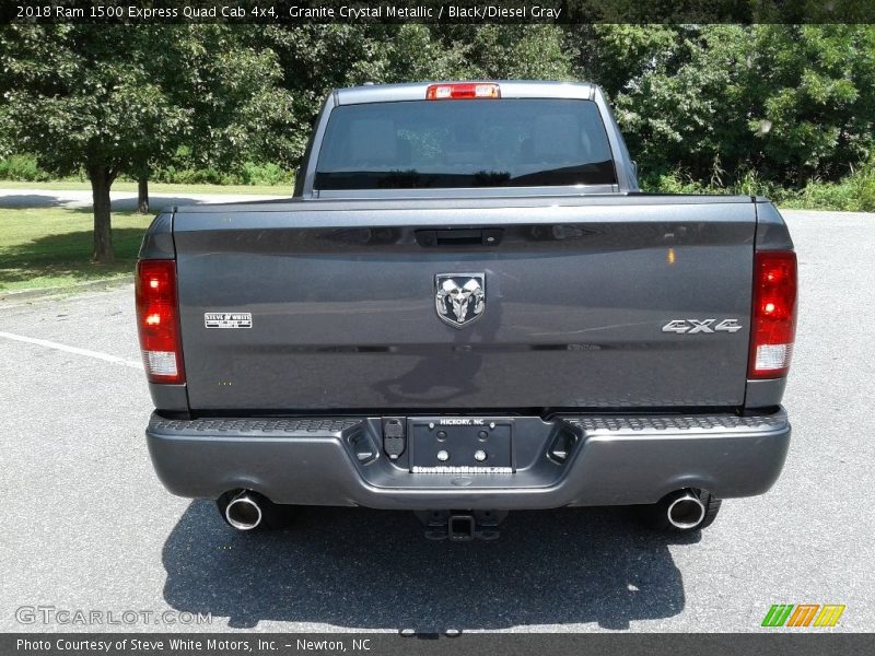 Granite Crystal Metallic / Black/Diesel Gray 2018 Ram 1500 Express Quad Cab 4x4