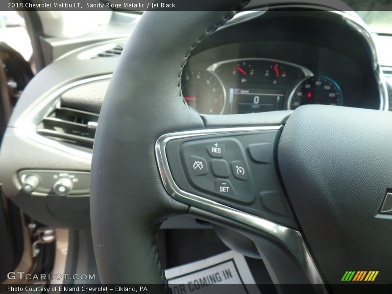 Sandy Ridge Metallic / Jet Black 2018 Chevrolet Malibu LT