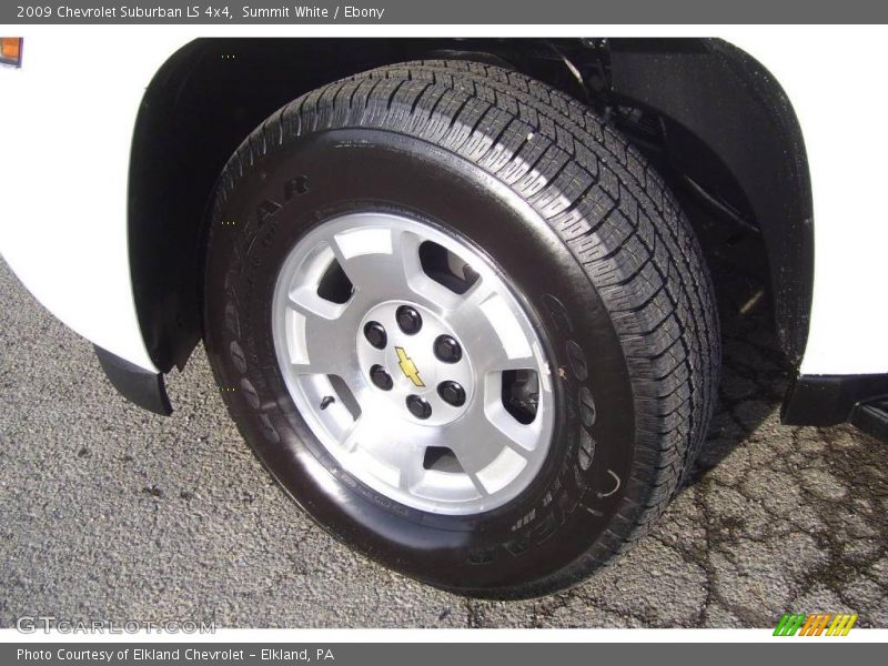 Summit White / Ebony 2009 Chevrolet Suburban LS 4x4